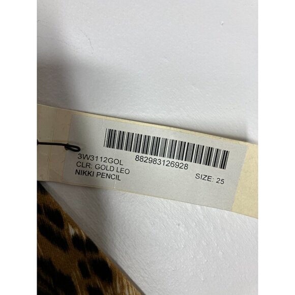 David Kahn Women's 25 Leopard Print Skinny Pants New - Picture 5 of 10